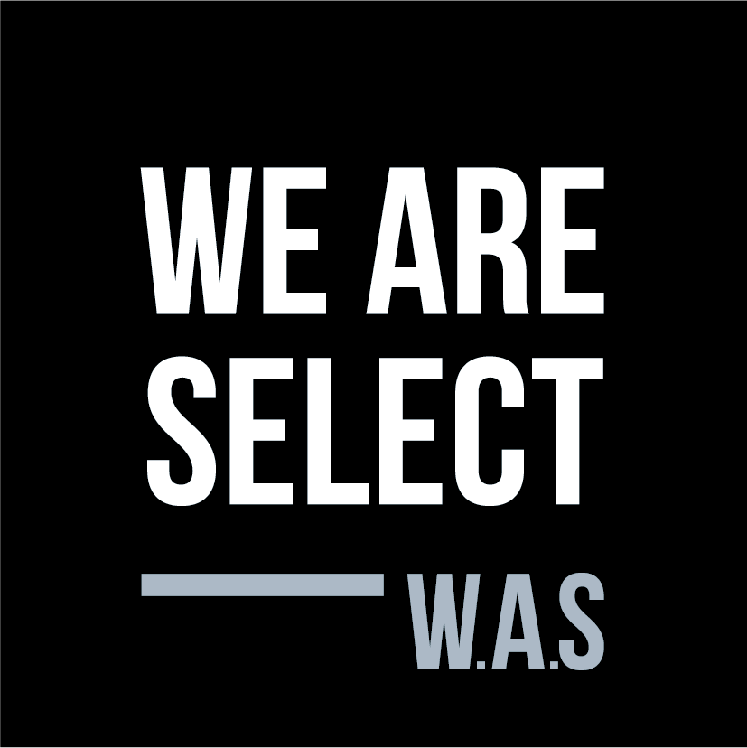 logo we are select